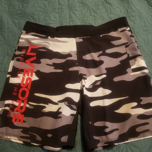 Livesore Crossfit Camo Board Shorts 